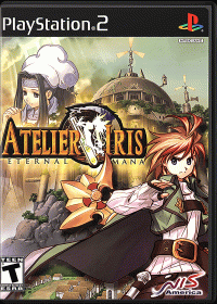 Atelier Iris Eternal Mana Playstation 2 US box art
